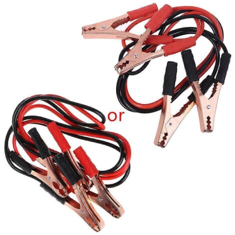 1. Câble de démarrage d'urgence 500A pour batterie de voiture, booster de puissance lourd, chargeur de secours véhicule. (1/4)