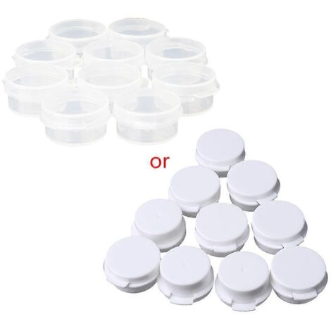 10Pcs Make Up Jar Mini Sample Bottle Sealing Pot Face Cream Container Portable (1/4)