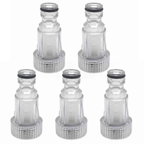 Raccord rapide 3/4" pour arrosage jardin, adaptateur de tuyau d'irrigation goutte-à-goutte, connecteur fileté mâle/femelle, compatible avec système d'arrosage extérieur. (1/4)