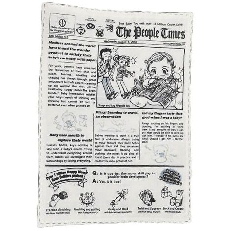 Voici une proposition de titre en français, respectant la limite de 190 caractères :
Jouet chien qui couine en forme de journal, jouet à mâcher souple pour petits et moyens chiens, hochet dentaire lu (1/4)