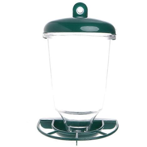 Mangeoire automatique pour graines d'oiseaux, adaptée aux perruches, pinsons, canaris et hamsters, bol réutilisable. (1/4)