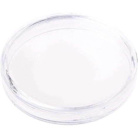 Round Coin Storage Box 40.6mm Direct Fit For 1 oz American Silver Eagles (1/4)