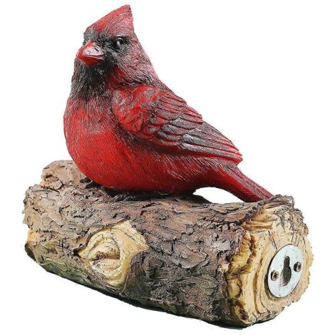 Sculpture Oiseau Résine 3D Vintage Artisanat de Noël Extérieur Figurines Horreur Décoration (1/4)