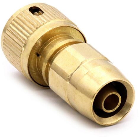 Raccord de tuyau de jardin 3/8', adaptateur de tuyau d'eau, connecteur rapide étanche, joint anti-fuite pour arrosage. (1/4)