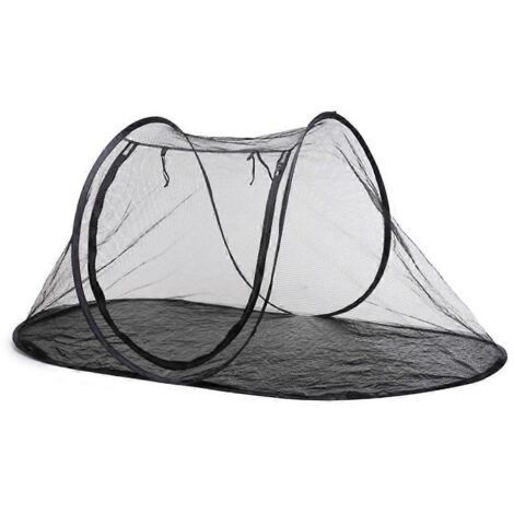 Tente pour chat, abri tipi extérieur, niche pliable avec coussin, accessoire photo camping, literie pour félin, maison de jeu portable. (1/4)