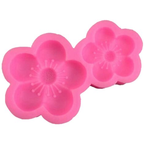Moule en Silicone 2 Cavités pour Pâtisserie en Forme de Prune (1/4)