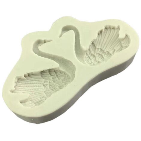 Moules en Silicone DIY en Forme de Cygnes pour Chocolat et Desserts (1/4)