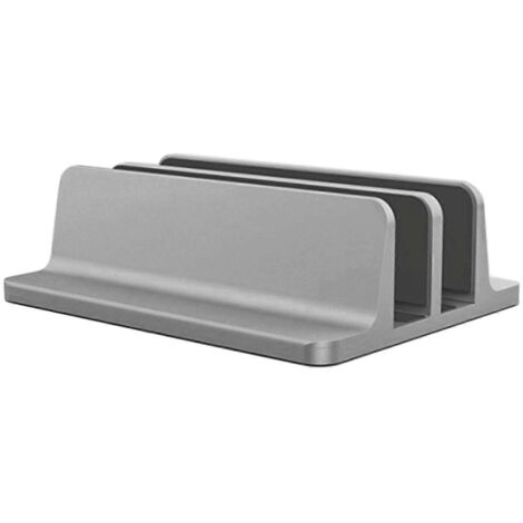Support d'ordinateur portable en alliage d'aluminium vertical, gain de place (1/4)