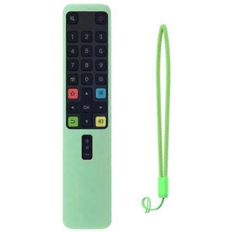 Étui de protection en silicone pour télécommande TCL RC801L/ARC801L, housse anti-choc (1/4)