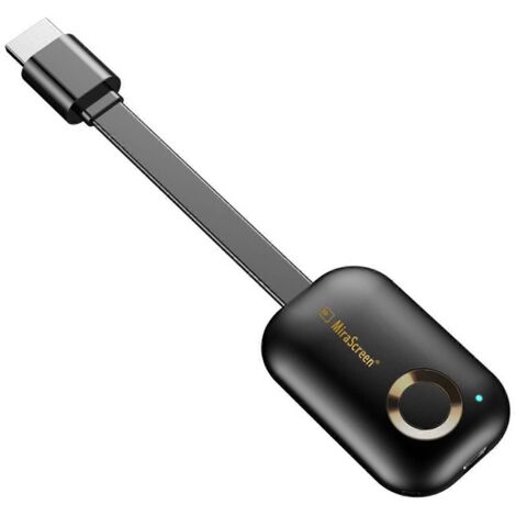 G9 Plus Dongle Wifi Miracast 4K AirPlay DLNA pour TV - Compatible 2.4G/5G et Affichage 1080p (1/4)