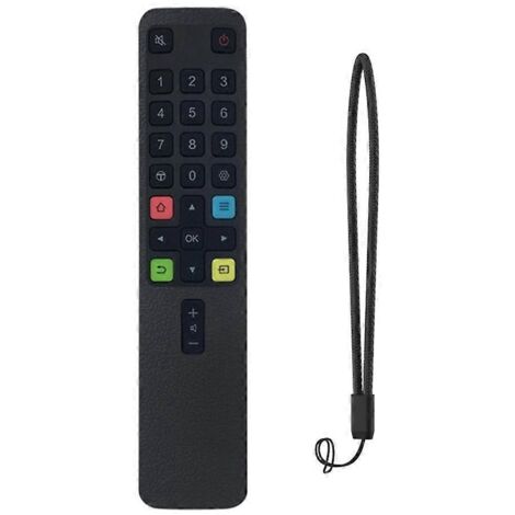 Étui de protection en silicone pour télécommande TCL RC801L/ARC801L, housse anti-choc (1/4)