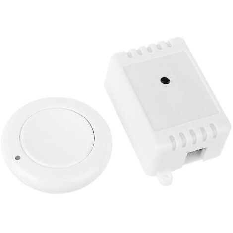 Interrupteur Universel Circulaire à Coller pour Lampes, Récepteur de Commande 220V AK-AC220-1X-MZ (1/4)