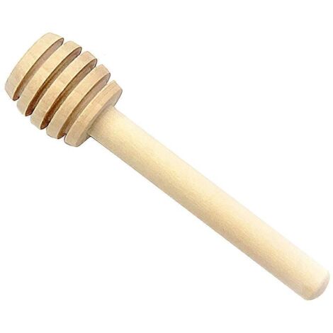 Bâton à miel en bois - Agitateur pour café et bar - Accessoire de préparation (1/4)