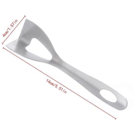 Couteau à fromage en acier inoxydable, pelle pratique pour découper le poulet (1/4)