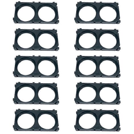 Support pour piles cylindriques 33140 - Porte-piles lithium pour projets DIY - Fixation de batterie 1x2 (1/4)