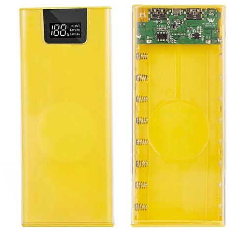 Boîtier DIY Power Bank - Coque pour Chargeur Portable - Sans Piles Incluses (1/4)