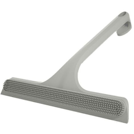 Raclette de Silicone pour Vitres avec Poignée - Nettoyage Miroir Salle de Bain (1/4)