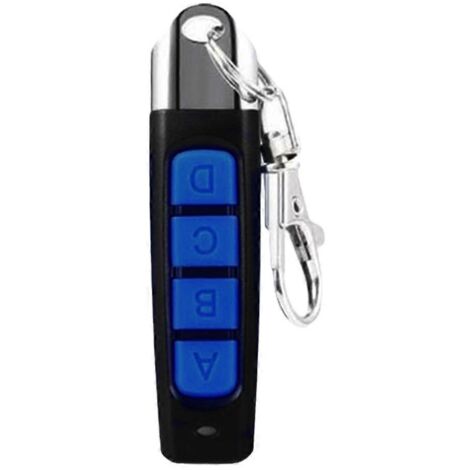 Télécommande sans fil 4 touches 433MHz pour porte de garage - Clonage et duplication (1/4)