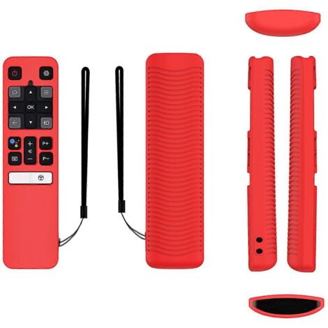 Housse de protection pour télévisions TCL 65P8S et 55P8S. Étui pour télécommandes RC802V, FMR1, FLR1, FNR1. (1/4)