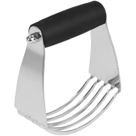 Couteau à pâte robuste en acier inoxydable avec manche antidérapant pour pâtes et gâteaux (1/4)