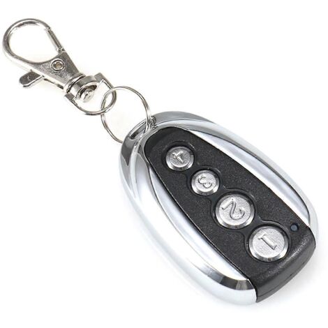 Télécommande sans fil portable 4 canaux 433Mhz pour portail électrique -1234- (1/4)