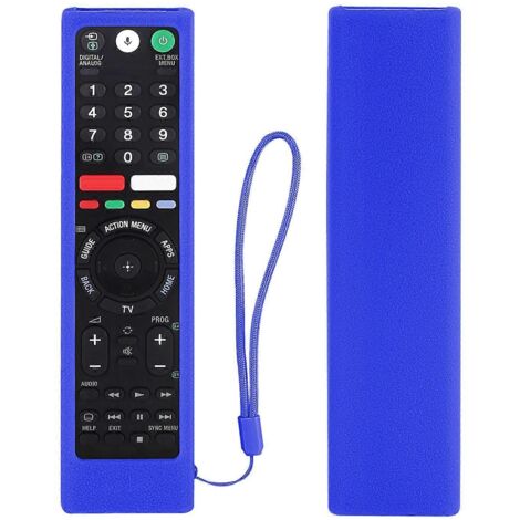 Étui anti-perte en silicone pour télécommande Sony RM-ED050 RMT-TX200C, housse de protection (1/4)