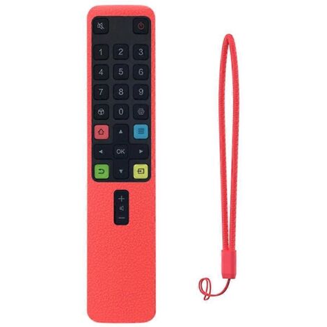 Étui de protection en silicone pour télécommande TCL RC801L/ARC801L, housse anti-choc (1/4)