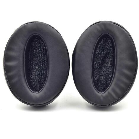 2PCS Coussinets d'Oreille en Cuir Souple pour Sennheiser HD 4.40 HD 4.50 BTNC - Mousse Confort - Housse Remplaçable (1/4)