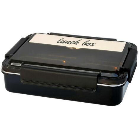 Boîte Bento Acier Inoxydable 304 Anti-Fuite Sans BPA - Idéale Bureau, École ou Cadeau Durable (1/4)