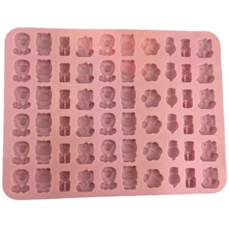 Emporte-pièces Ours en Silicone Alimentaire pour Biscuits de Noël - Ustensiles de Cuisine Durables (1/4)