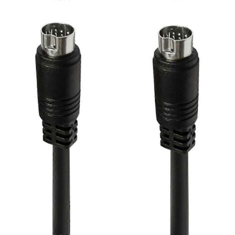 Câble de remplacement Mini DIN 10 broches mâle à mâle pour système home cinéma - 0,5 mètre (1/4)