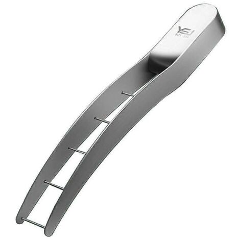 Couteau à Découper Pastèque en Acier Inoxydable - Accessoire de Cuisine pour Fruits et Salades (1/4)