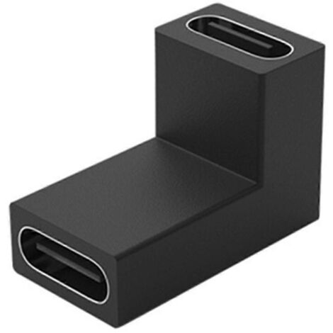 Adaptateur d'Extension USB 3.1 Type-C Mâle vers Femelle à Angle Droit/Gauche Haut/Bas (1/4)