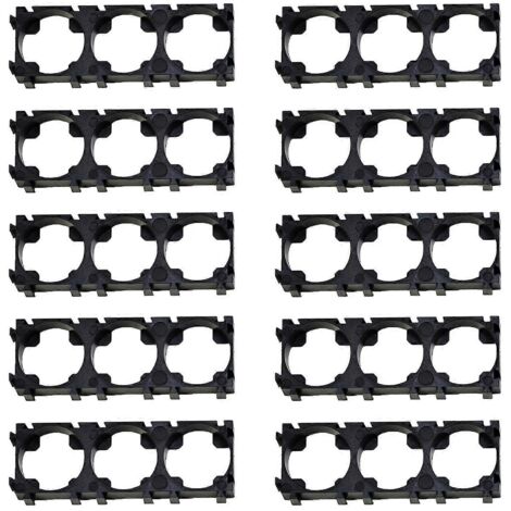 Support 10 Pc 21700 - Support de batterie avec dissipateur thermique et rangement sécurisé - 1x3 (1/4)