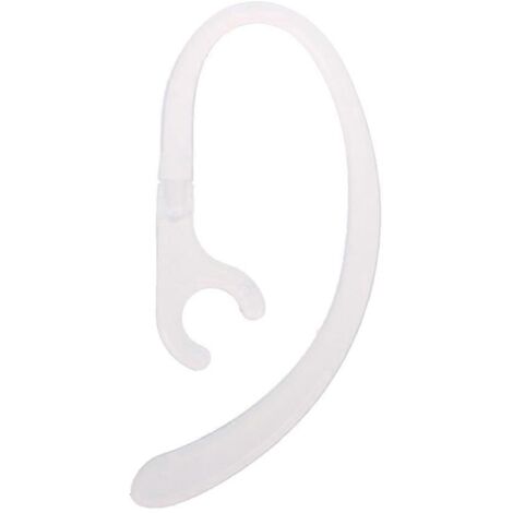 2 crochets universels pour écouteurs, compatibles Bluetooth, fixation 6mm transparente - Lot de 2 (1/4)