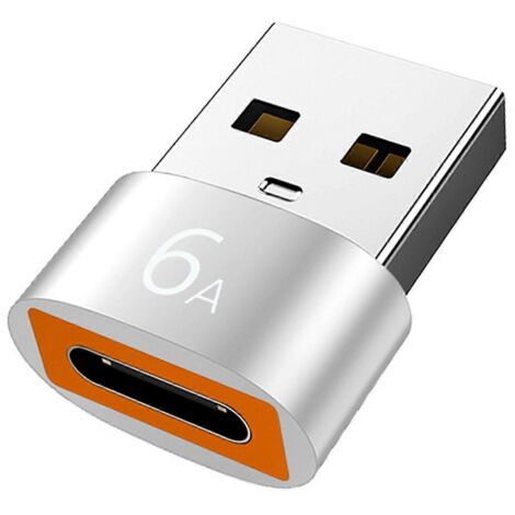 Adaptateur OTG Type-C vers USB 3.0 pour Charge Rapide et Transfert de Données (1/4)