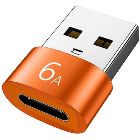 Adaptateur OTG Type C vers USB 3.0 - Charge Rapide et Transfert de Données (1/4)