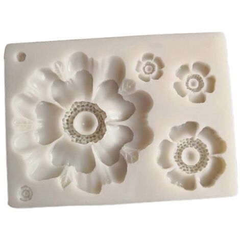 Moule à Cupcake en Silicone pour Décoration de Gâteaux DIY et Fêtes (1/4)