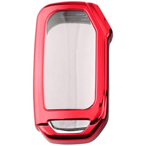 Coque de Protection Souple TPU pour Télécommande Voiture - 2 Boutons, Housse Antidérapante et Résistante à l'Usure (1/4)