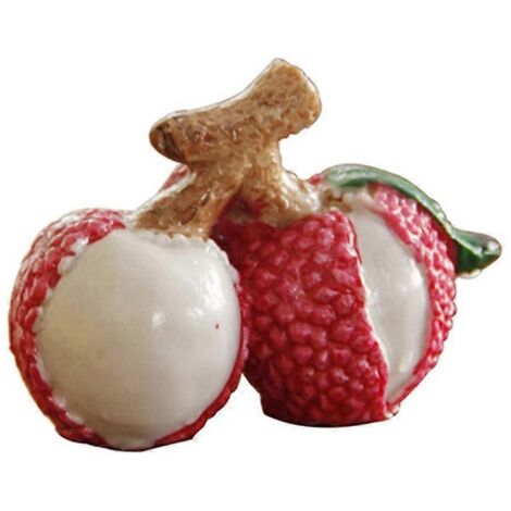 Figurines de Thé Ludiques Changeant de Couleur - Ornements Litchi pour Cadeaux Créatifs (1/4)
