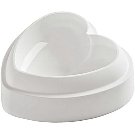 Moule à Gâteau en Silicone en Forme de Cœur Antiadhésif pour Desserts 3D, Mousse au Chocolat et Pâtisserie DIY (1/4)