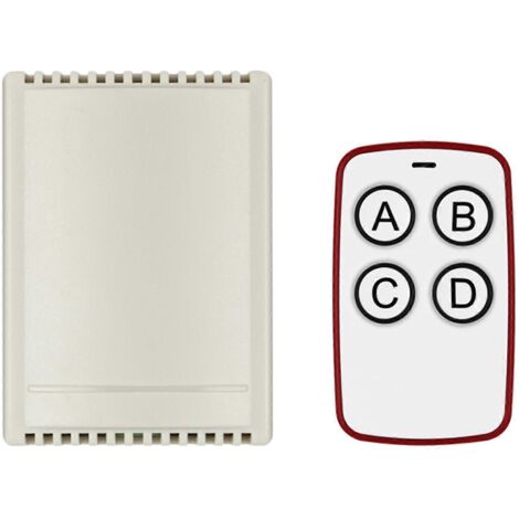 Émetteur et récepteur RF télécommandé 315/433 MHz pour alimentation 6V à 30V DC (1/4)