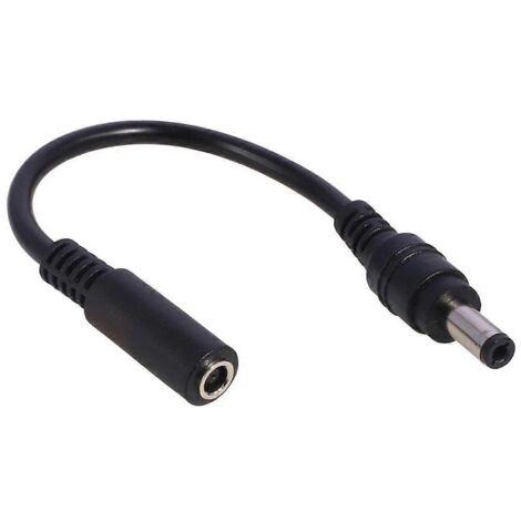 Câble convertisseur d'alimentation DC 90W, connecteur femelle 4.5x3.0 vers mâle 5.5x2.5 pour ordinateur portable (1/4)