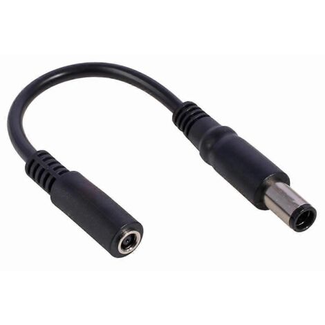 Câble convertisseur d'alimentation DC 90W, connecteur femelle 4.5x3.0 vers mâle 7.45.0 pour chargeur ordinateur portable (1/4)