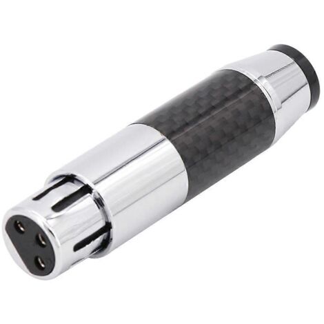 Connecteur XLR Mâle/Femelle Doré/Rhodié - Prise Jack Audio et Connectique Haut-parleur (1/4)