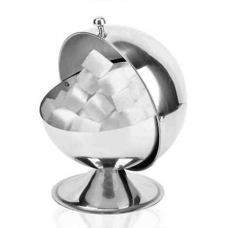 Petit récipient à couvercle roulant pour sucre, sel ou bonbons - idéal restaurant (1/4)