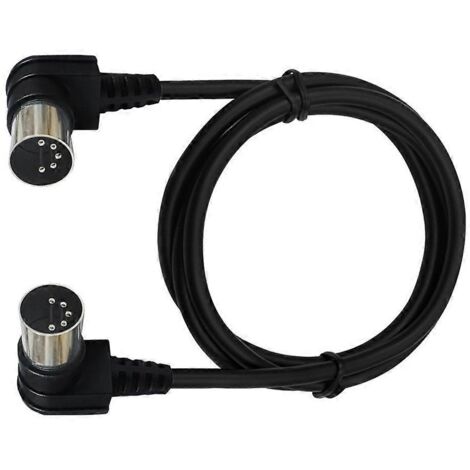 Câble Adaptateur MIDI DIN 5 Broches Mâle-Mâle 1M 1.5M 3M - Option 3m (1/4)