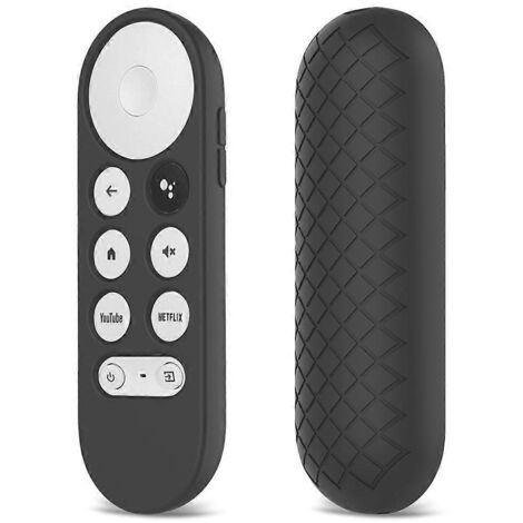 Coque en Silicone Douce pour Télécommande Chromecast avec Google TV 2020