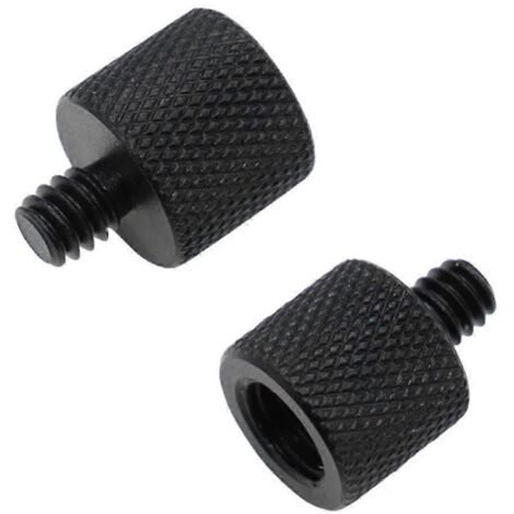 Adaptateur de filetage mâle 1/4" vers femelle 3/8" pour écran de caméra (1/4)