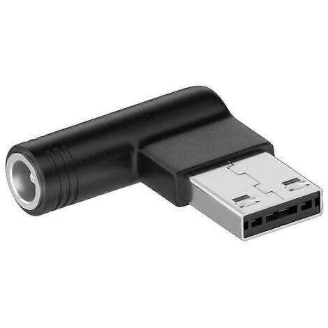 Câble d'alimentation MSI avec connecteur mâle USB 3,5 mm et prise DC 5,5x2,5 mm pour ordinateur portable